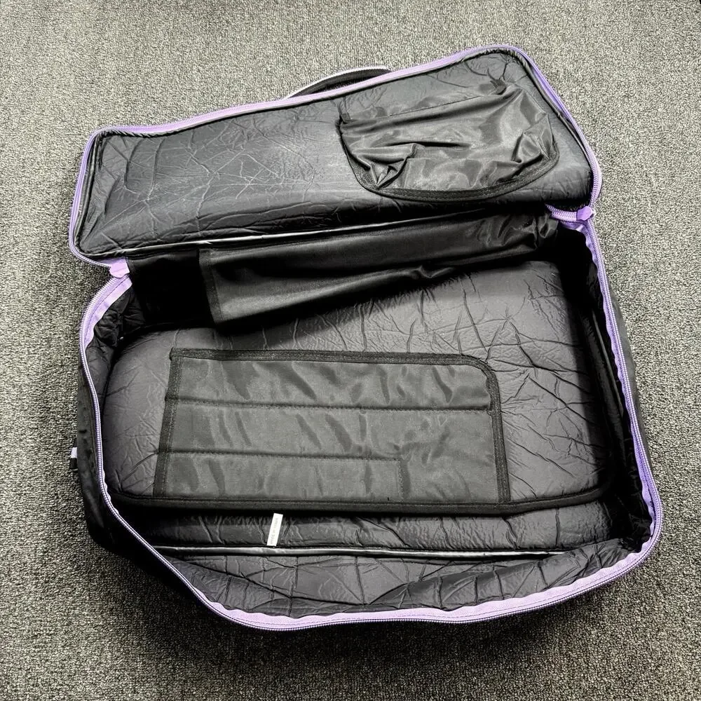 Yamaha SBK 285 Xylophone Bells Bag Carry Case Black Purple Soft Padded Bag Only